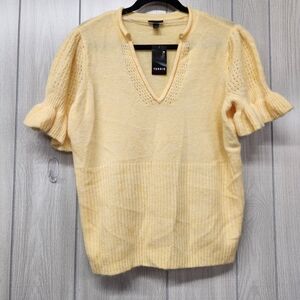Torrid Yellow Knit Sweater